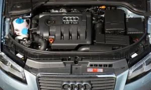 Silnik 1.9 TDI w Audi A3 2025, gotowy do drogi.