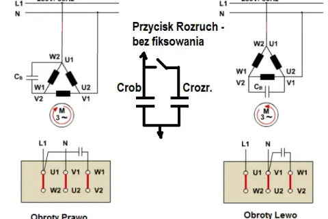 Jak wybrać kondensator do silnika 3 fazowego na 230V bez błędów