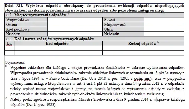 Zdjęcie Jak wypełnić formularz rejestrowy BDO dla warsztatu samochodowego bez błędów